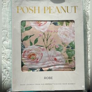 NWT Posh Peanut Harper Floral Mommy Robe - Small (0-2)